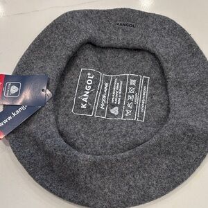 Kangol Charcoal Wool Beret